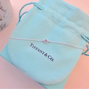 Tiffany & Co. Elsa Peretti Diamonds by the Yard Tanzanite 7” Bracelet